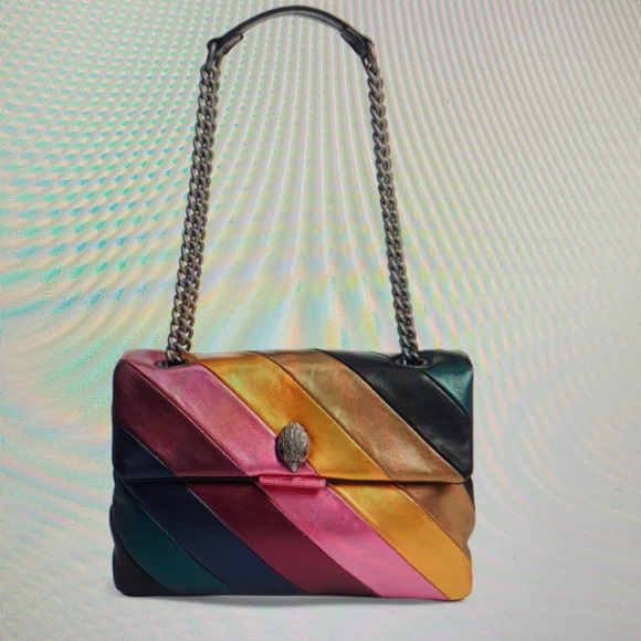Kurt Geiger Handbags - Kurt Geiger Large Soho Rainbow Shoulder Bag